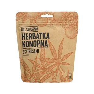 Full Spectrum Herbatka Konopna Z Cytrusami Bio - Zioła - miniaturka - grafika 1