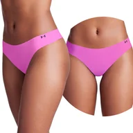 Bielizna sportowa damska - Majtki damskie stringi Under Armour Pure Stretch 3-PAK - miniaturka - grafika 1
