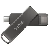 Pendrive - Sandisk iXpand pamięć USB 64 GB USB Type-C / Lightning 3.2 Gen 1 (3.1 Gen 1) Czarny, Nośnik Pendrive USB - miniaturka - grafika 1