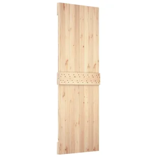 Drzwi przesuwne, 70x210 cm, lite drewno sosnowe 8720845854621 - Drzwi wewnętrzne - miniaturka - grafika 7