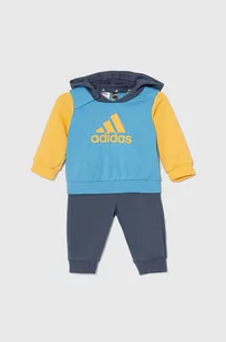 adidas dres dziecięcy kolor niebieski - Dresy i komplety dla chłopców - miniaturka - grafika 1