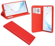 Etui na dokumenty i karty - Etui książkowe "Smart" kompatybilne z SAMSUNG GALAXY NOTE 10 (N970F) etui na telefon z funkcją podstawki, etui na karty w kolorze złotym - miniaturka - grafika 1