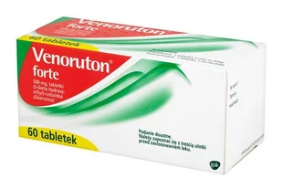 Novartis Venoruton Forte 60 szt. - Serce i układ krążenia - miniaturka - grafika 1