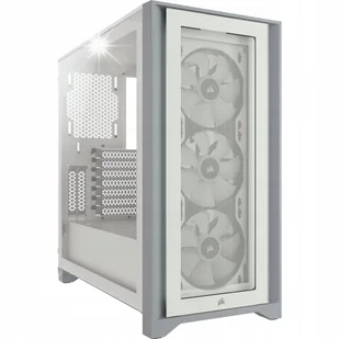 Obudowa do komputera Corsair iCUE 5000X RGB TG Midi Tower ATX Okno Biała - Obudowy komputerowe - miniaturka - grafika 1