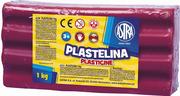 Masy plastyczne - Astra POLSKA Plastelina 1 kg purpurowa - miniaturka - grafika 1