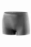Bielizna sportowa damska - Bokserki damskie Brubeck Base Layer BX11150 szary - miniaturka - grafika 1