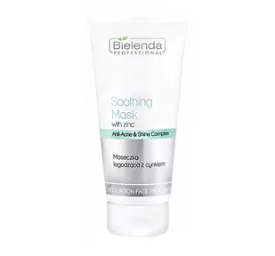 Bielenda Professional Soothing Mask With Zink łagodząca maseczka do twarzy 150g - Maseczki do twarzy - miniaturka - grafika 1