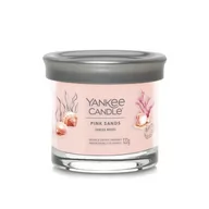 Świece - Yankee Candle Signature Pink Sands Tumbler Z 1 Knotem 121G - miniaturka - grafika 1