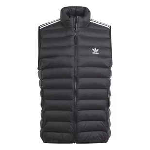 Bezrękawnik męski adidas PADDED STAND-UP COLLAR czarny HZ0686 - Kamizelki męskie - miniaturka - grafika 1