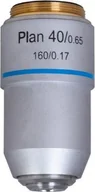Mikroskopy i lupy - Mikroskop Levenhuk Obiektyw planarno-achromatyczny Levenhuk MED 40x - miniaturka - grafika 1