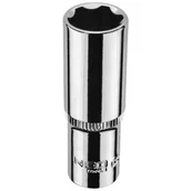 Klucze i nasadki - NEO-TOOLS nasadka sześciokątna, długa, 12mm, 1/4'', , 08-245 - miniaturka - grafika 1