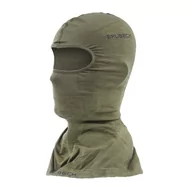 Bielizna sportowa męska - Brubeck - Kominiarka termoaktywna Ranger Wool - Khaki - KM1037U - miniaturka - grafika 1
