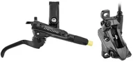 Części rowerowe - Shimano Shimano Deore M6100/M6120 Hamulec tarczowy 4-tłoczkowy Tył 2020 Hamulce tarczowe SH000010818 - miniaturka - grafika 1