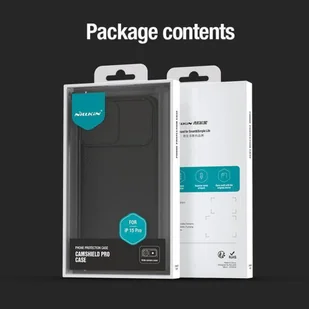Etui APPLE IPHONE 15 PRO Nillkin CamShield Pro niebieskie - Etui i futerały do telefonów - miniaturka - grafika 7
