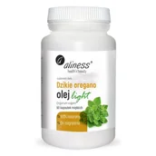 Odchudzanie i oczyszczanie - aliness Dzikie Oregano olej light do rozgryzania 100% naturalny 90 kaps. 725D-2486B - miniaturka - grafika 1