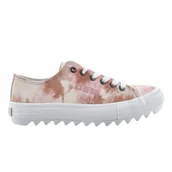 Trampki damskie - Trampki damskie BIG STAR LL274044 beżowe/nude - miniaturka - grafika 1