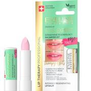 Balsamy do ust - Eveline Lip Therapy S.O.S Expert Intensywnie regenerujący balsam do ust Tint Rose - miniaturka - grafika 1