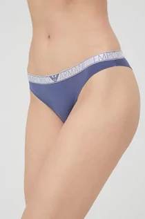 Majtki damskie - Emporio Armani Underwear Underwear brazyliany kolor granatowy - grafika 1