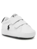 Buty dla dziewczynek - Polo Ralph Lauren Sneakersy Heritage Court Ii Ez Layette RL100731 Biały - miniaturka - grafika 1