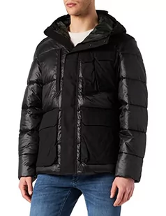 G-STAR RAW Męska kurtka Utility Pocket Puffer, Czarny (Dk Black D18138-c360-6484), M - Kurtki męskie - miniaturka - grafika 1