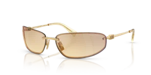 Okulary Przeciwsłoneczne Miu Miu MU A50S Gold - Okulary przeciwsłoneczne - miniaturka - grafika 1