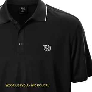 Koszulka golfowa Classic Polo Wilson Staff, (Navy, rozm. L) - Golf - miniaturka - grafika 4