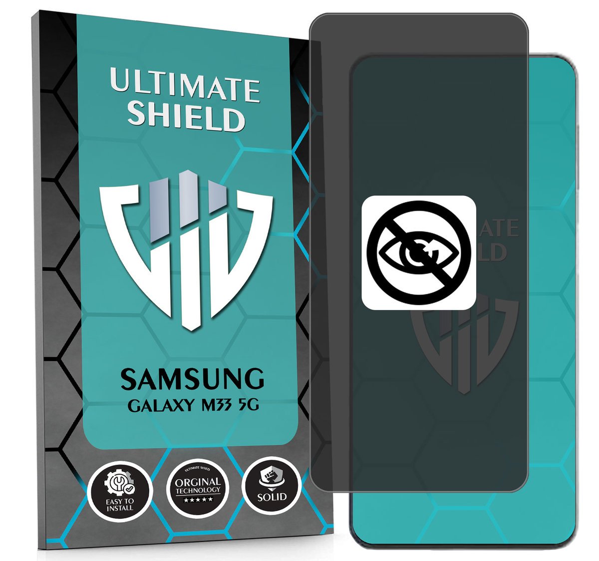 NAJLEPSZA FOLIA 5D ANTYSZPIEGOWSKA DO SAMSUNG GALAXY M33 5G HYDROŻELOWA