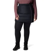 Sukienki - Spódnica damska Columbia POWDER LITE III czarna 2089623010 - miniaturka - grafika 1