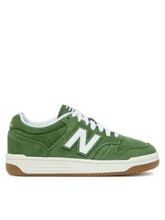 New Balance Sneakersy GSB480SA Zielony - Buty dla dziewczynek - miniaturka - grafika 1