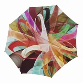 Parasole - Parasol damski PREMIUM Doppler Manufaktur Boheme Vita automatyczny długi - miniaturka - grafika 1