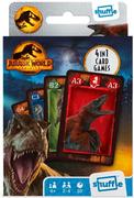 Gry karciane - Karty do gry Jurassic World 4w1 - miniaturka - grafika 1