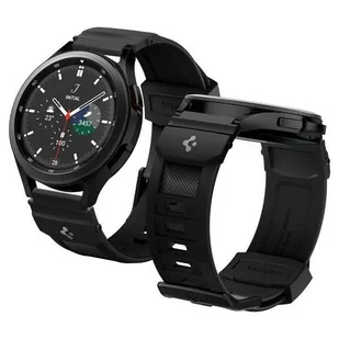 Spigen Pasek Rugged Band do Samsung Galaxy Watch 4 40/44mm Classic 42/46mm Watch 3 41mm Active 1/2 2019 Watch 42mm 2018 Matte Black AMP04031 - Akcesoria do smartwatchy - miniaturka - grafika 15