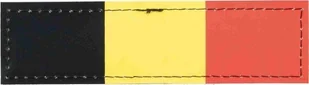Trixie Naklejka na rzep 2 Julius-K9 'FLAGGE_BELGIEN', S - Pozostałe akcesoria dla psów - miniaturka - grafika 1