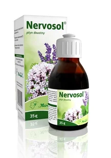 HERBAPOL NERVOSOL 35 g krople - Układ nerwowy - miniaturka - grafika 1