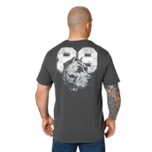 Koszulki sportowe męskie - Pit Bull T-Shirt Koszulka Dog 89 Graphite - miniaturka - grafika 1