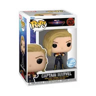 Figurki dla dzieci - Funko POP! Marvel, figurka kolekcjonerska, The Marvels, Capitan Marvel, 1257 - miniaturka - grafika 1