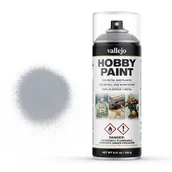 Kolejki i akcesoria - Vallejo Spray 400 ml Fantasy Color Silver Vallejo 28021 - miniaturka - grafika 1