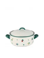 Garnki - RIESS - Garnek niski 1l 16cm GMUNDNER Streublumen - miniaturka - grafika 1