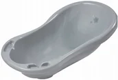 Wanienki dla dzieci - Wanienka do kąpieli dla dzieci z korkiem szara Wanna 84 cm KEEEPER - miniaturka - grafika 1