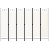 Parawany - Parawan 6-panelowy, biały, 240 x 180 cm - miniaturka - grafika 1