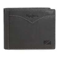 Portfele - Pepe Jeans Kurtka Portfel z uchwytem na karty Szary 11x8,5x1 cm Skóra by Joumma Bags, Szary, Talla única, Portfel na karty - miniaturka - grafika 1
