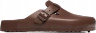 Klapki i japonki męskie - Birkenstock Birkenstock Boston Essentials EVA 1027386 Brązowe 43 - miniaturka - grafika 1