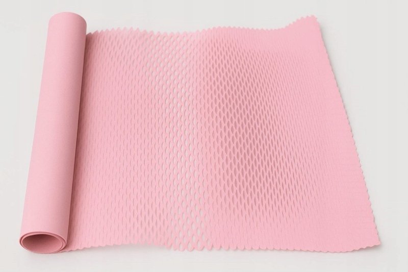 Plaster miodu jasnoróżowy 50cm/10mb- eco papier dekoracyjny do kwiatów