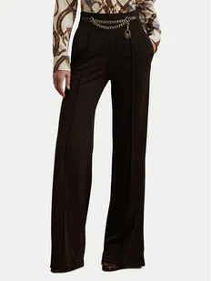 LAUREN RALPH LAUREN Spodnie materiałowe 200953573001 Brązowy Wide Leg - Spodnie damskie - miniaturka - grafika 1