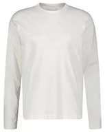 Koszulki męskie - GANT Męski t-shirt REG Tonal Shield LS, Eggshell, Standard, Eggshell, L - miniaturka - grafika 1