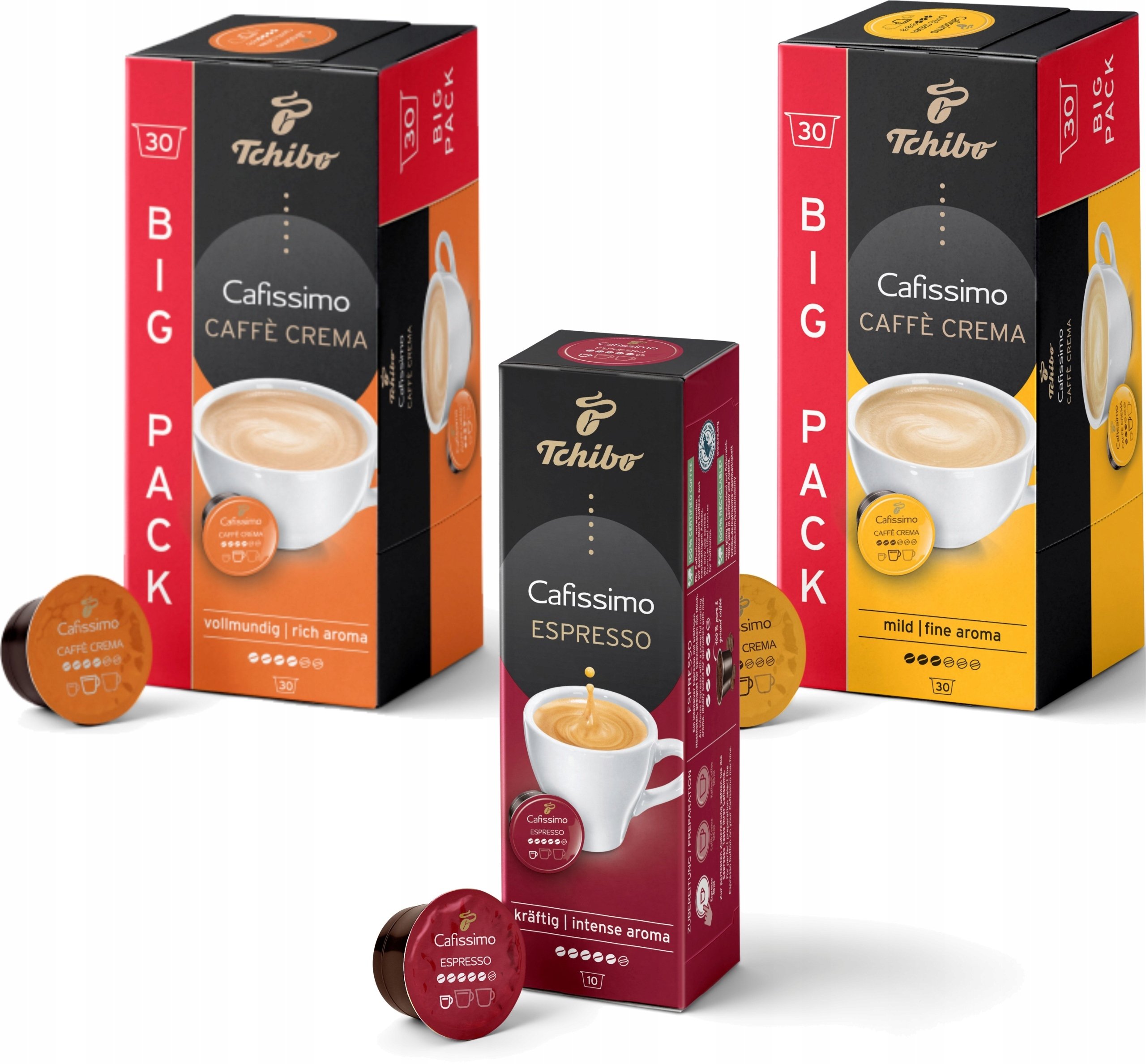 Tchibo Cafissimo Morning MIX Zestaw 70 kapsułek