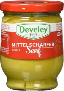 Musztarda Develey Mittelscharfer senf Z Niemiec - Musztardy - miniaturka - grafika 1