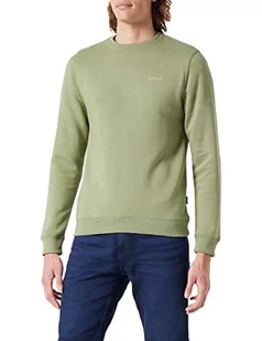 Blend Męska bluza BHDownton Crew Neck, 170115_Oil Green, XXL - Bluzy męskie - miniaturka - grafika 1