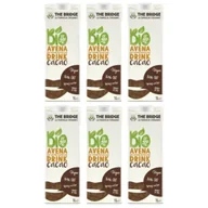 Napoje roślinne - The Bridge Napój owsiany z kakao Zestaw 6 x 1 L Bio - miniaturka - grafika 1
