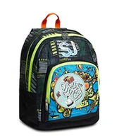 Plecaki - Seven Plecak Szkoła Dziecko Seven Advanced - MILAN - Kieszeń Na Toreczkę, Plecak Dla dzieci i młodzieży, Czerwony, Czarny, Jeden rozmiar, Wielobarwny, Taglia unica, Casual - miniaturka - grafika 1